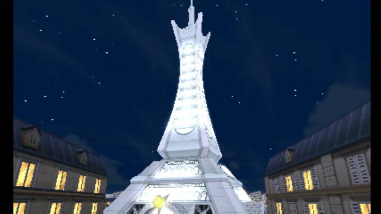 New Screenshots of Lumiose City in Smash Bros Released