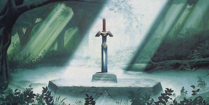 Master_Sword_in_the_Lost_Woods