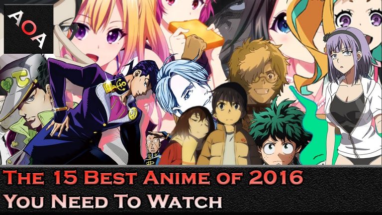 The 15 BEST Anime of 2016 You NEED To Watch