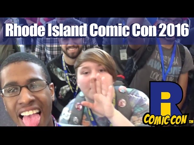 RHODE ISLAND COMIC CON VLOG 2016 | UZERFRIENDLY