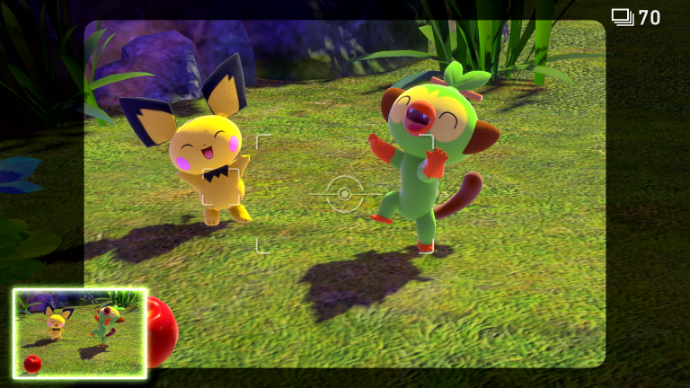 A screenshot of New Pokémon Snap.